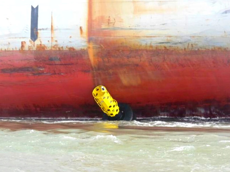 Collision of a vessel to a Guia buoy