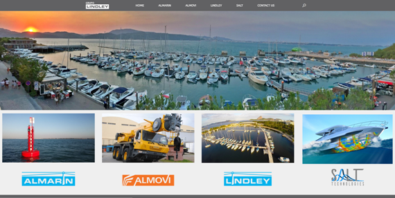 New Grupo Lindley website