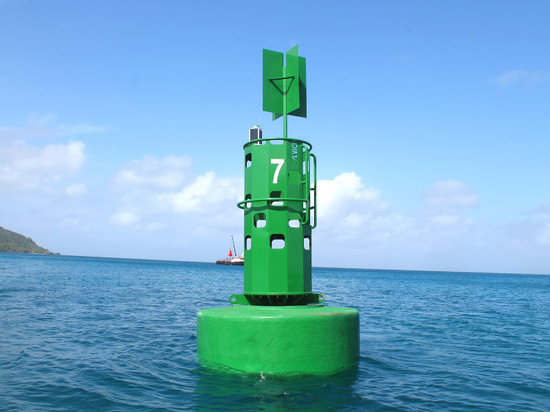 The scope of the project included the supply, delivery and deployment of more than thirty buoys