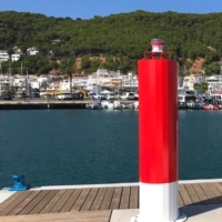 Lanterna marítima autónoma M650 em Estartit
