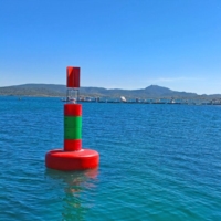 Navigation buoys B1600S EVO in Port of Fornells