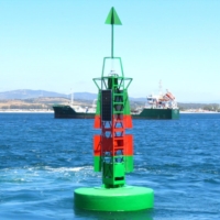 Navigation buoy in Algeciras