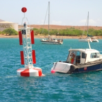 Marine buoys in Cape Verde