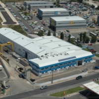 Aerial view Grupo Lindley headquarters
