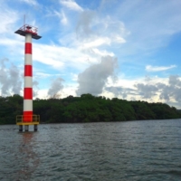 Poste marítimo ALT7 em Panamá