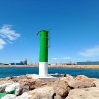 New marine onshore beacon in Tarragona