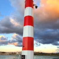 Onshore beacon in Malta