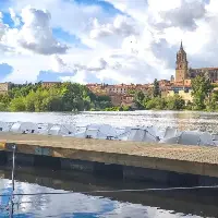 Almarin dynamise le fleuve Tormes avec de nouveaux pontons flottants