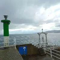 Nueva linterna de sectores en el Puerto de Burela